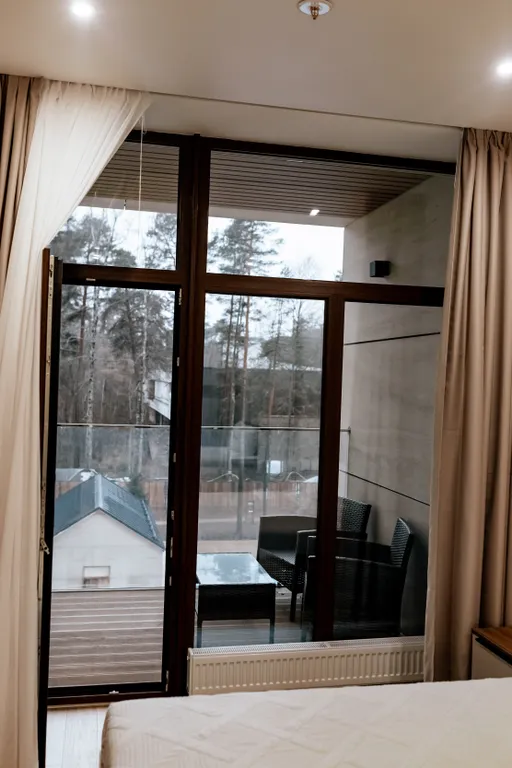 Апартаменты с видом на бассейн