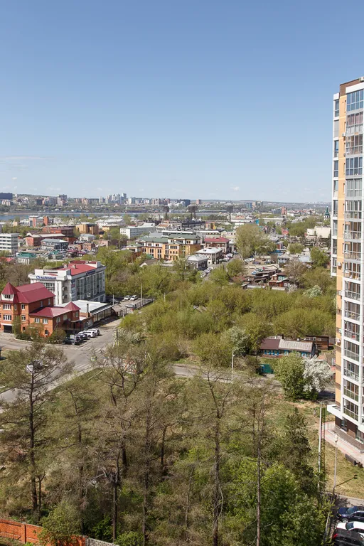 Студия Лето с шикарным видом возле Модного квартала