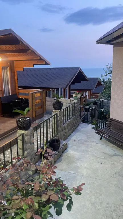 Эко-домик у моря Белые скалы