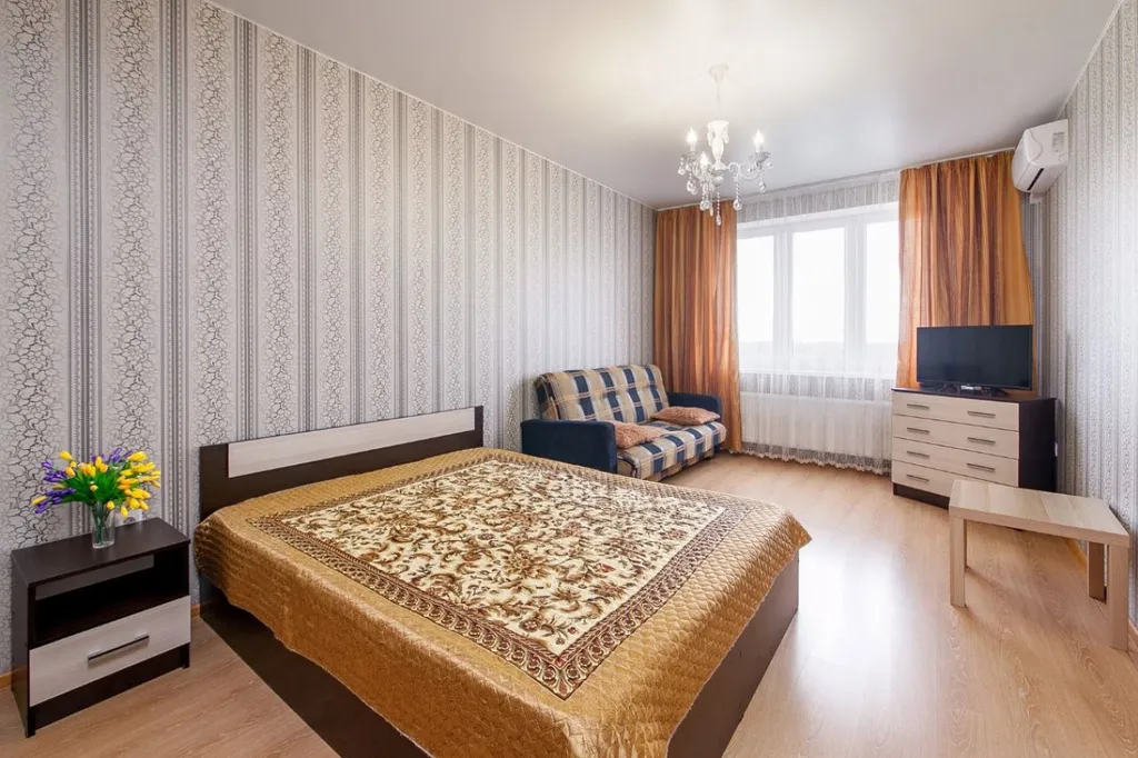 Квартира Квартира с видом на реку кубань и парк солнечный остров — Краснодар