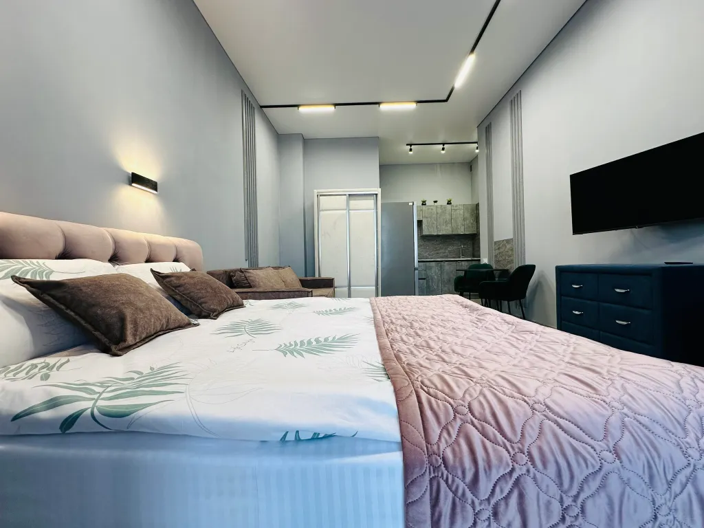 Квартира с евроремонтом в стиле лофт