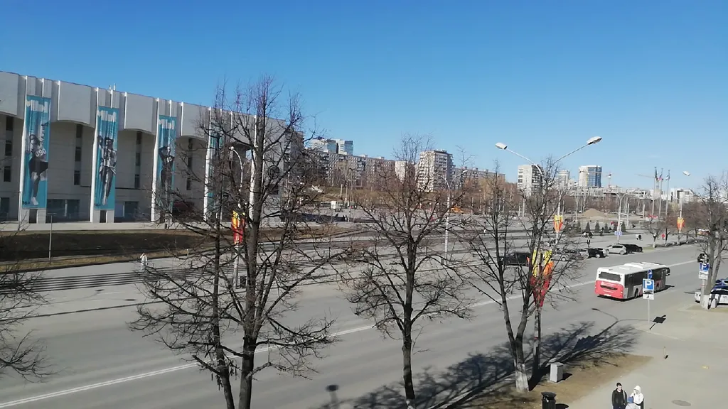 Квартира Квартира Студия с видом на фонтаны — Пермь