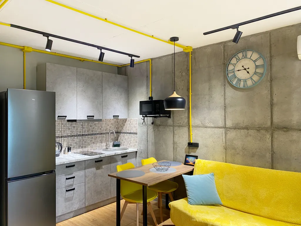 Квартира Уютная квартира в стиле loft с видом на море в ЖК Аякс — Владивосток