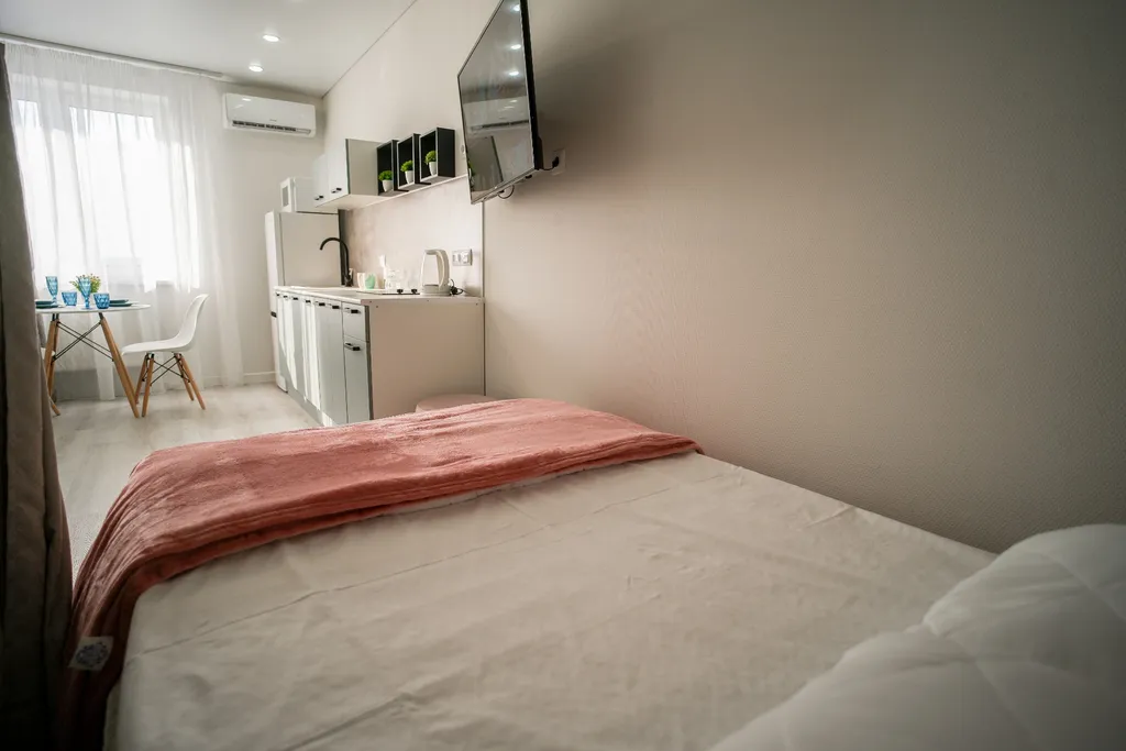 Современная студия в Сити-3 с бесконтактным заселением