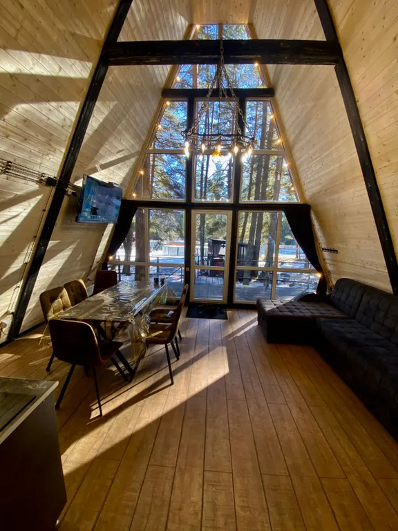 Коттедж Коттедж A-frame №2 в лесу — Архыз
