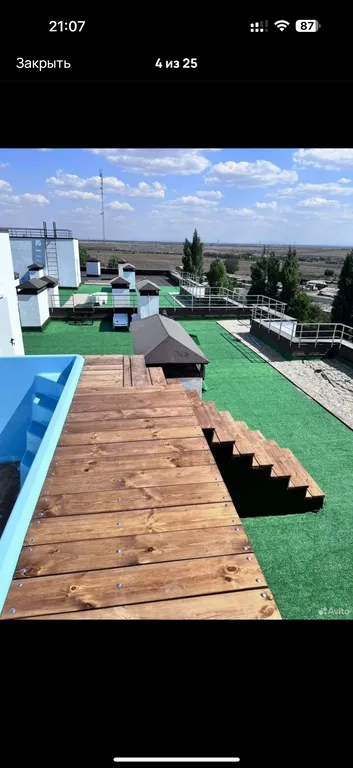 Дизайнерская студия «Лавандовая Гармония» с бассейном и террасой