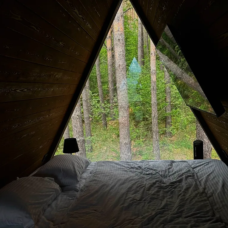 Дом с купелью и камином