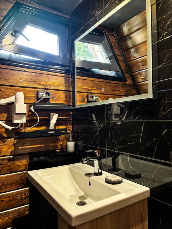 А-фрейм 1 домик на озере