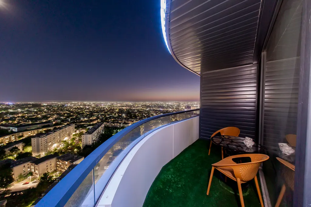 NRG U Tower, квартира с панорамным видом на Tashkent city 25 этаж