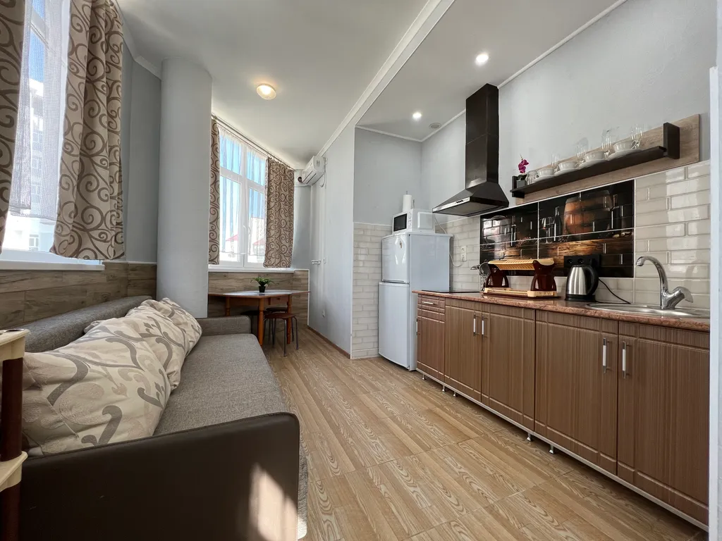 Двухкомнатные апартаменты на берегу моря