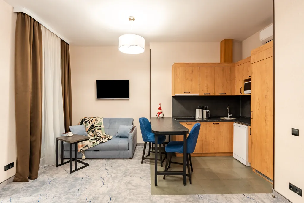 Апартаменты в центре РозаХутор