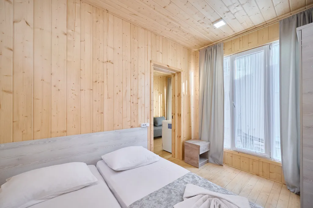 Домик-шале с размещением до 4 гостей