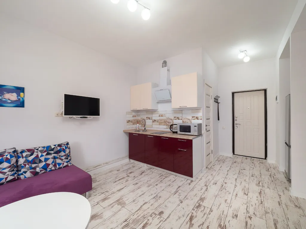 Квартира Квартира Уютная студия у моря с теплым бассейном — Сириус