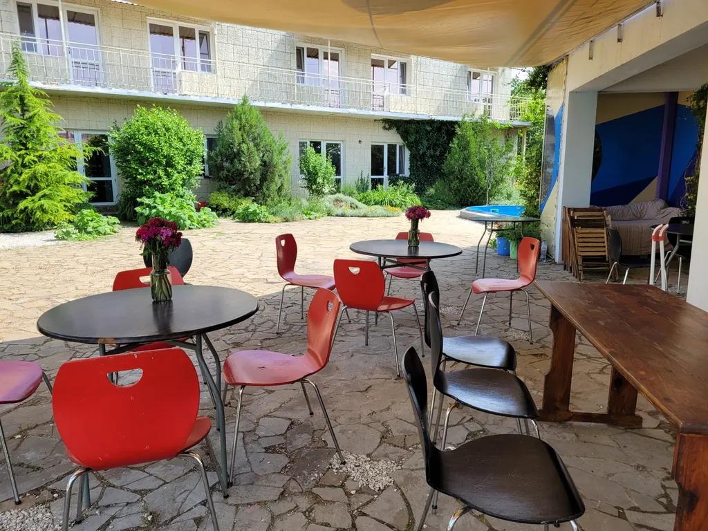 Двухэтажный номер на берегу залива Донузлав