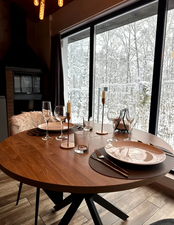 Гостевой дом с панорамными окнами