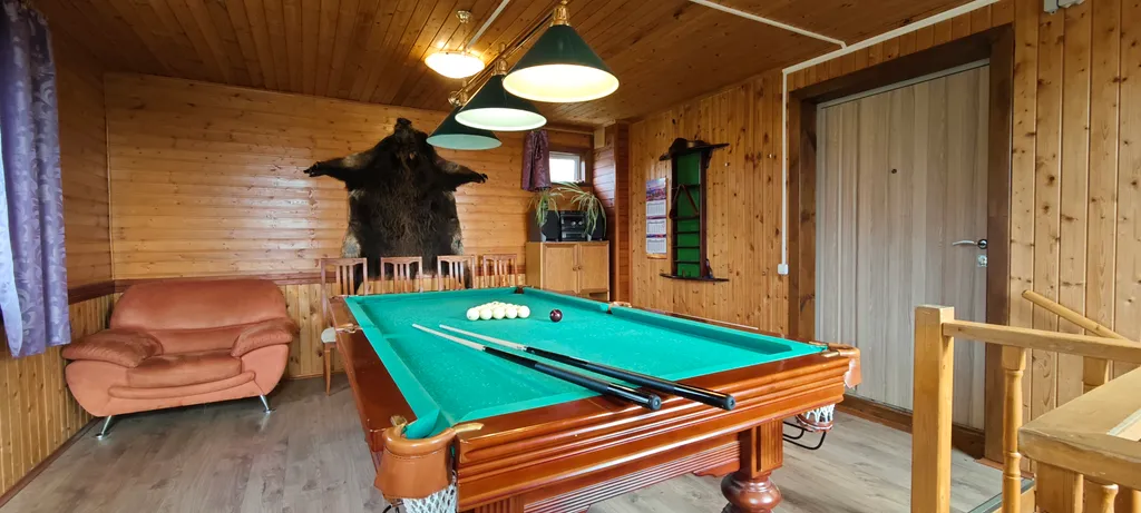 Уютный дом с баней и бильярдом вблизи наукограда Дубна