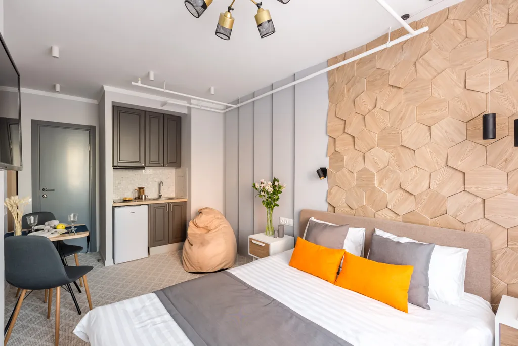 Апартаменты Кварт-Отель студия с сауной и джакузи Шале