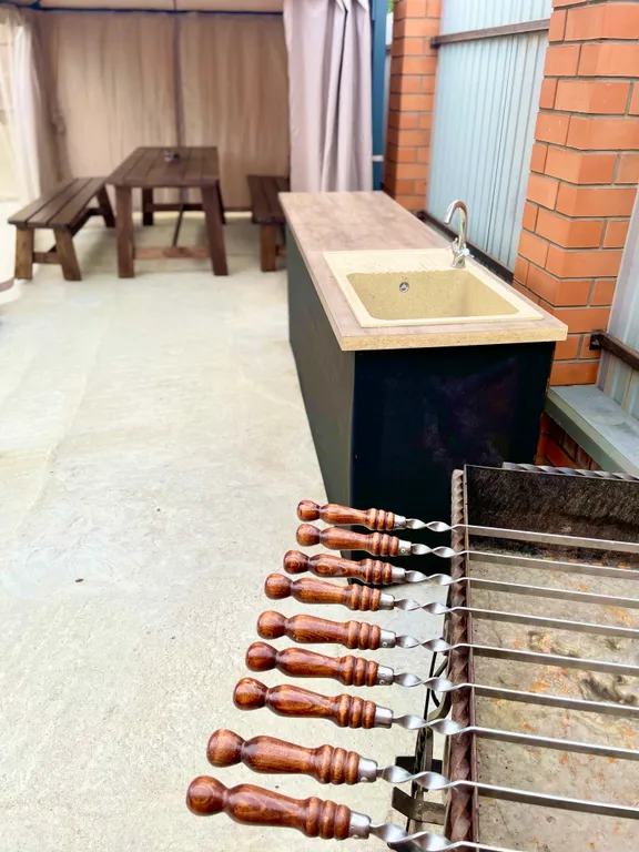 Коттедж с баней и теплым бассейном