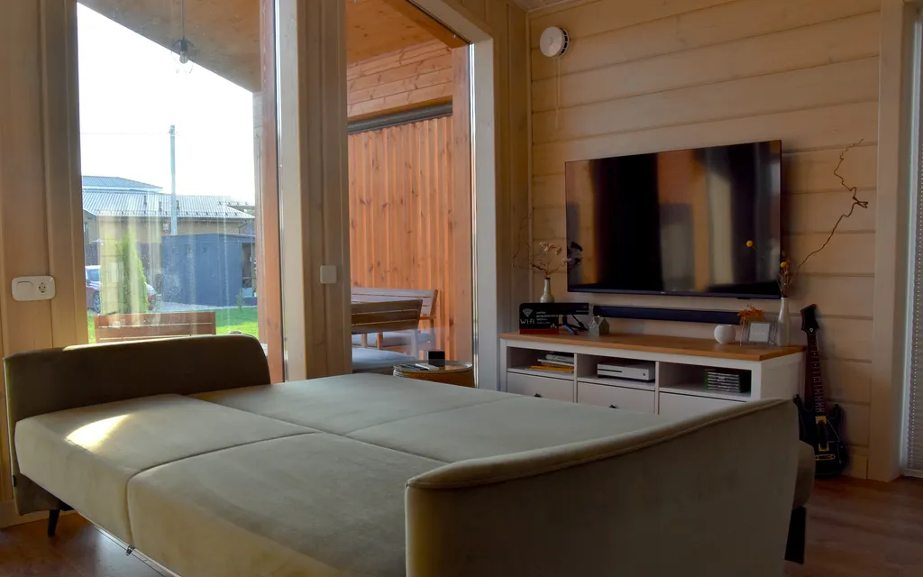 Уютный барнхаус Daсhа Beketovо с панорамными окнами