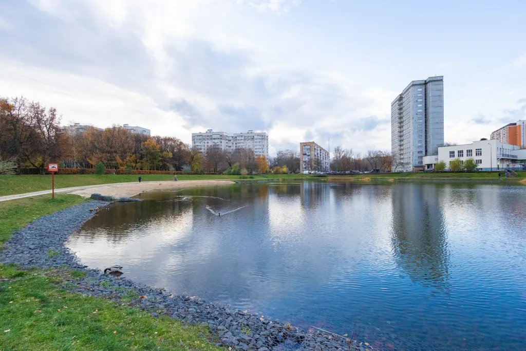 Квартира Квартира Стильная студия с видом на Москву в AFI Tower — Москва