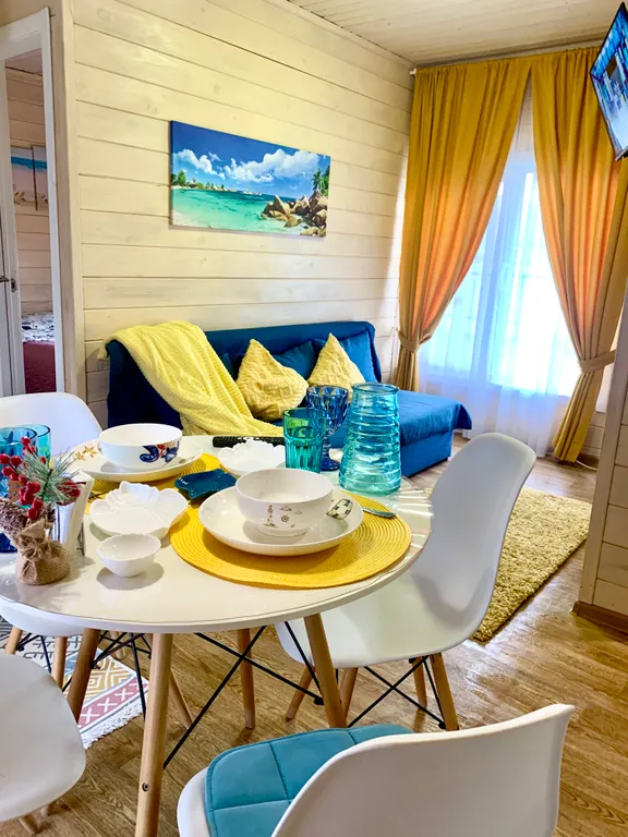 Коттедж Уютный теплый дом с русской баней на дровах — Венюково