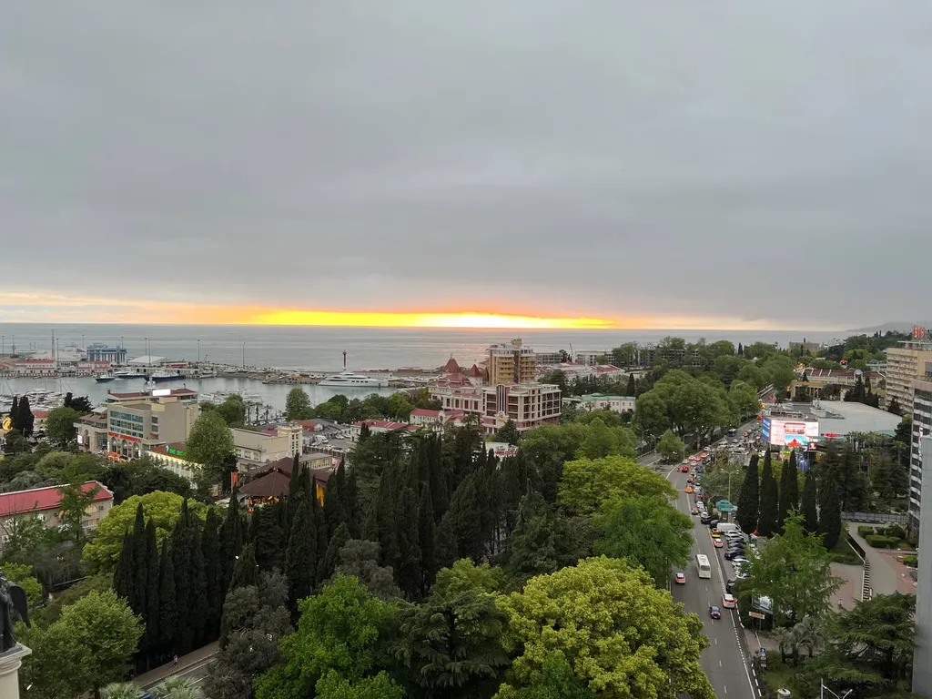 Квартира Квартира с видом на море в центре города — Сочи