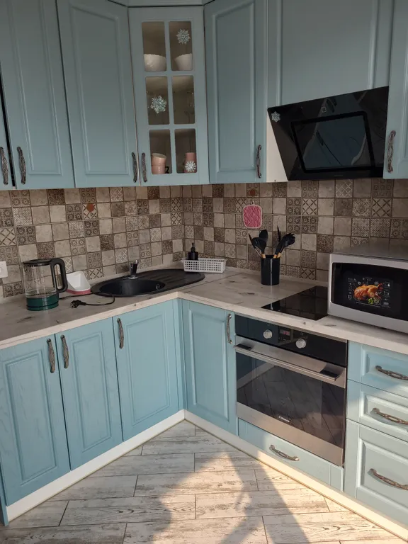 Студия с видом на море и горы