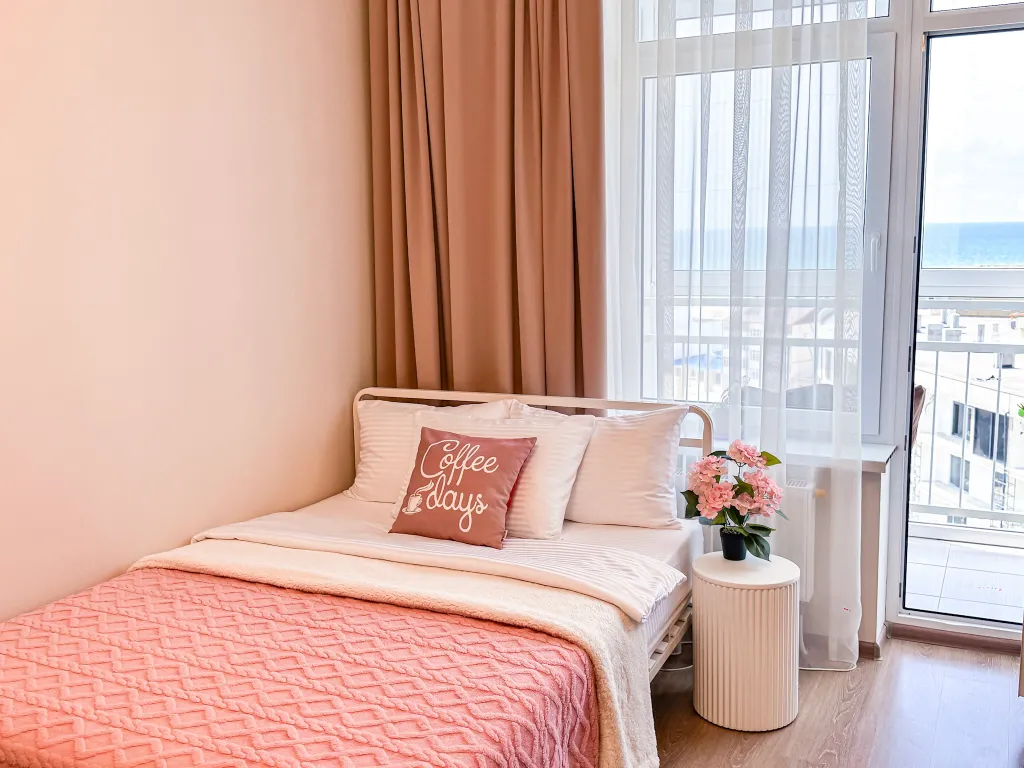 Квартира Квартира Студия с потрясающим видом на море на первой береговой линии — Анапа