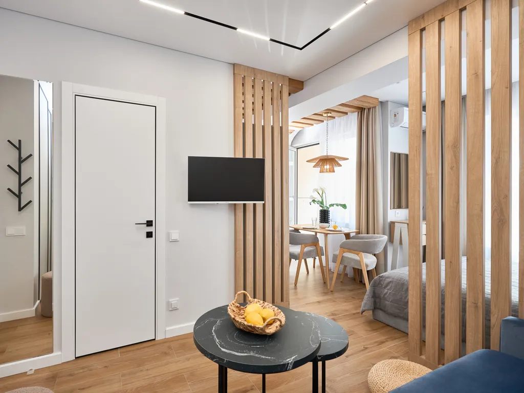 Красивая студия Azure в ЖК Каравелла Португалии