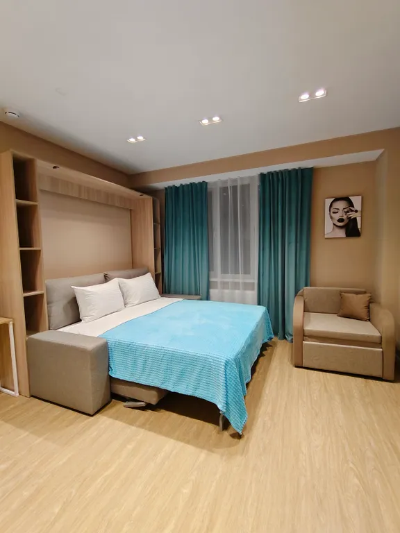 Квартира Квартира Уютный апартамент в апарт-отеле — Краснодар