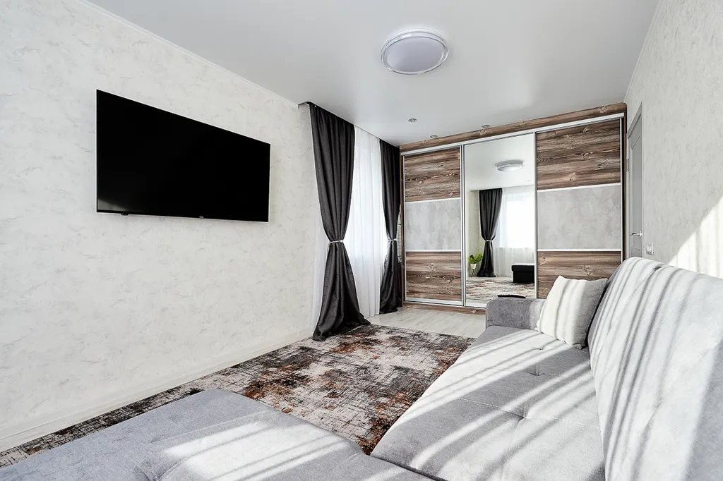 Квартира с новым ремонтом с видом на город сопки