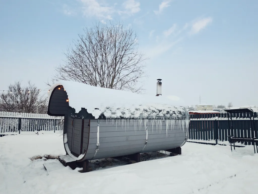 Семейный дом с баней и печью