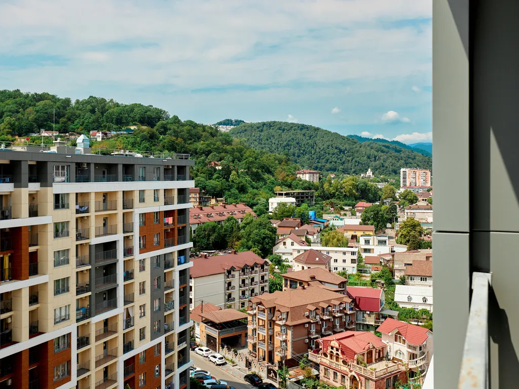 Двухкомнатная квартира на берегу моря