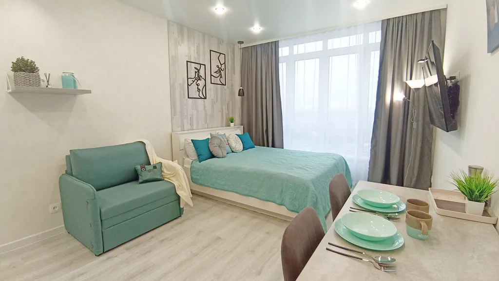 Комфортная квартира в центре города для любителей  высоких этажей