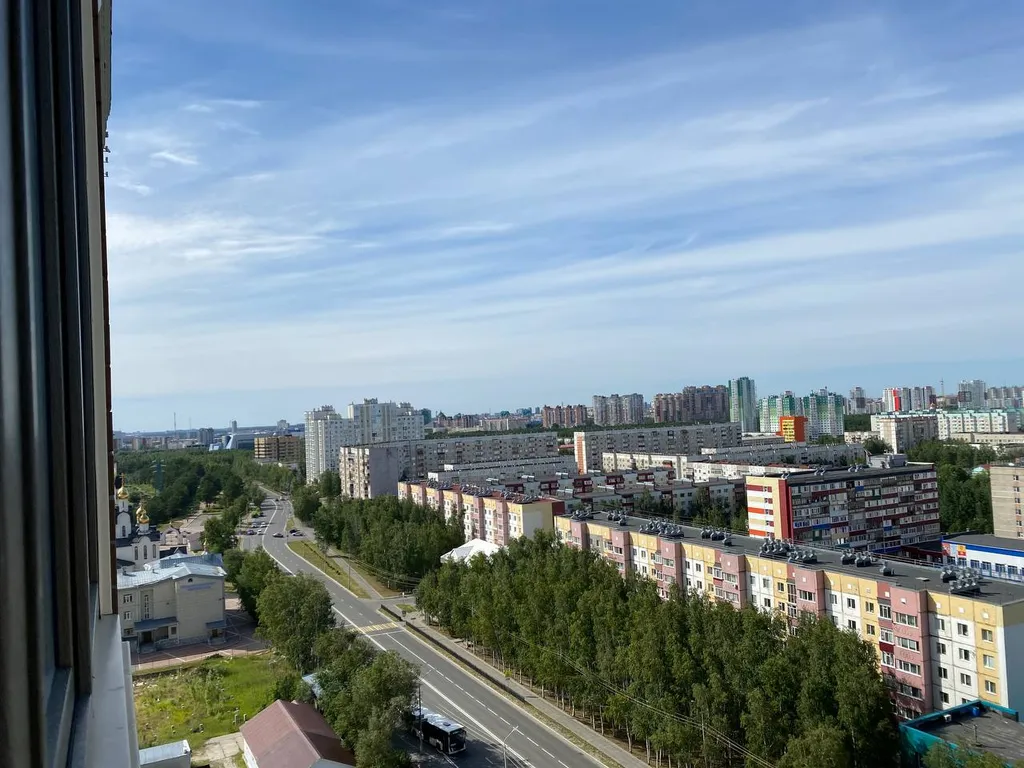 Уютная студия в ЖК Возрождение с красивым видом на город