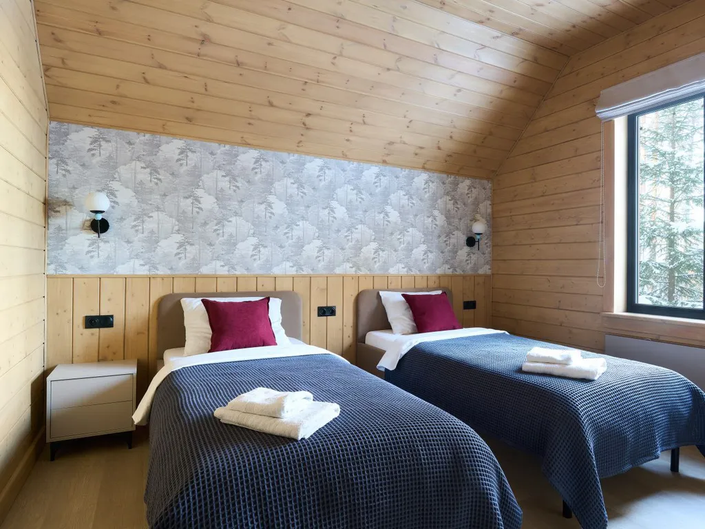 Коттедж Уютный дом с камином и баней в окружении леса — Санкт-Петербург