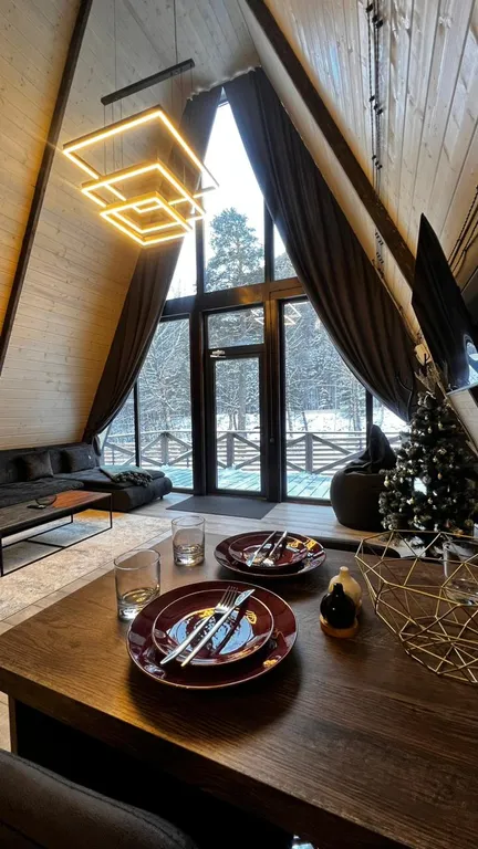 Коттедж Треугольный дом River House — аренда посуточно в Тегенекли