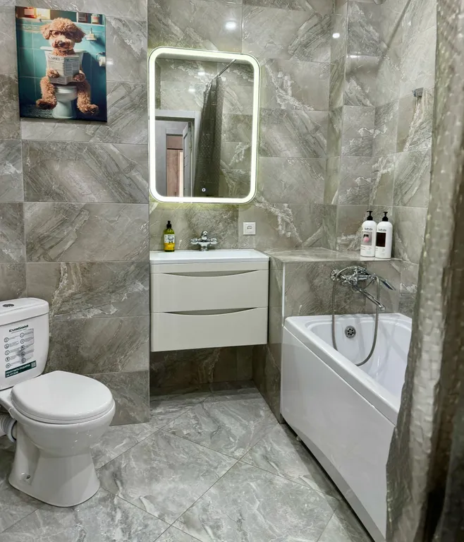 Квартира с прекрасным видом из окон, аэропорт в 5 минутах