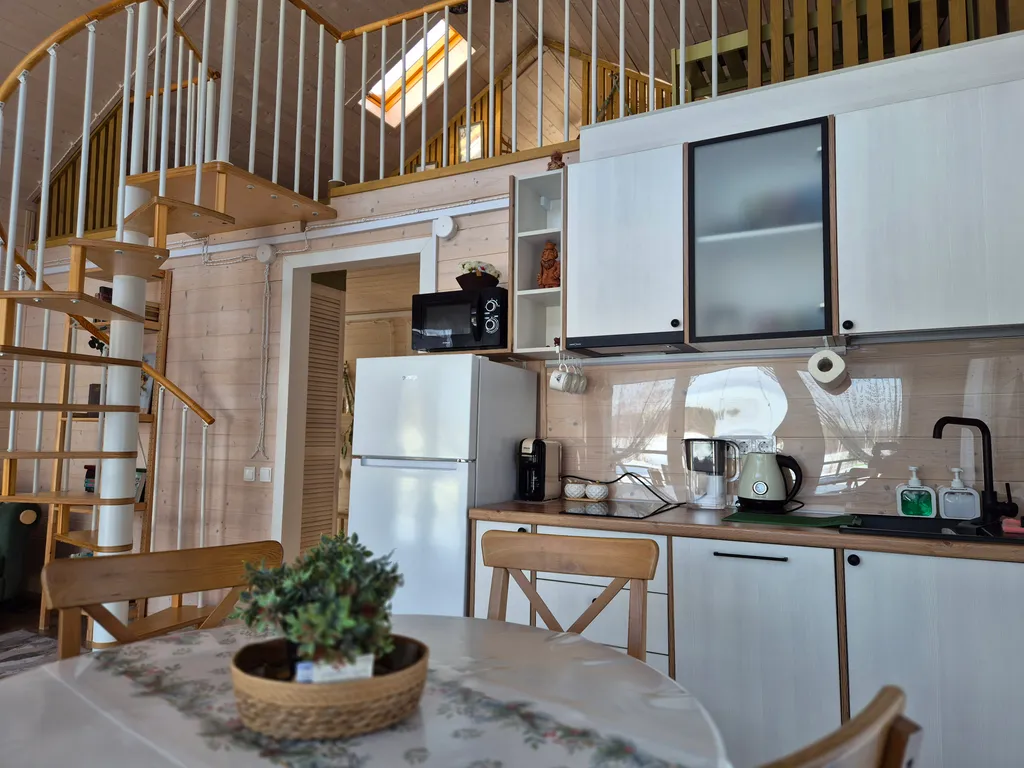 Коттедж Уютнейший дом с роскошным видом на озеро и пляжем.Карелия совсем рядом — Ларионово