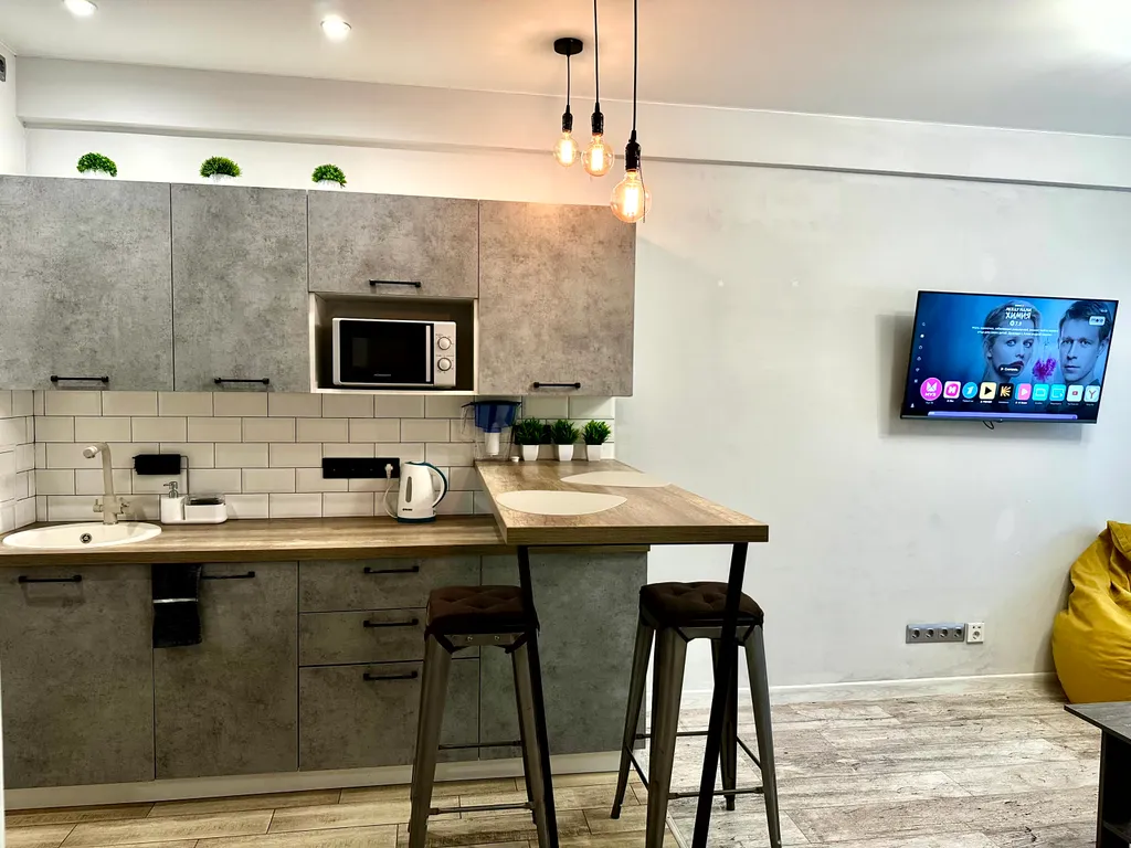 Современные апартаменты в развитом районе города