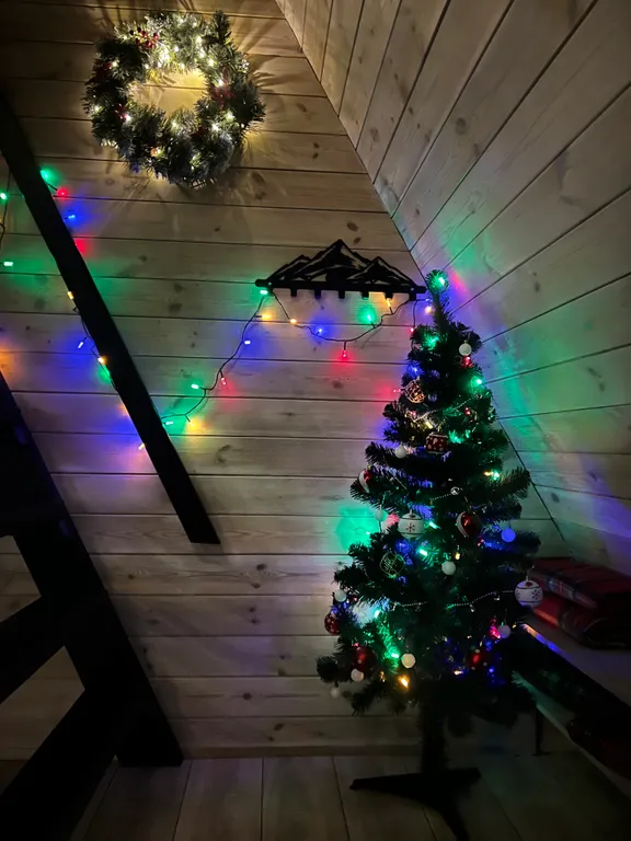 А-фрейм 6/6 с видом на горы и лес