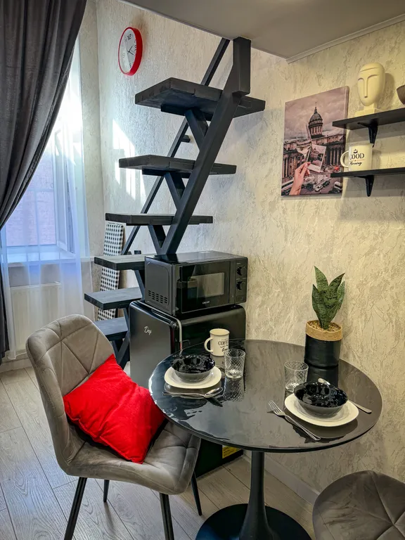 Квартира Квартира Уютная двухуровневая студия — Санкт-Петербург