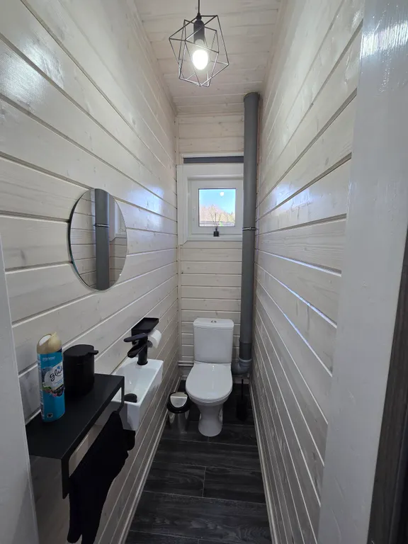 Двухэтажный дом с жаркой сауной у Ладожского озера