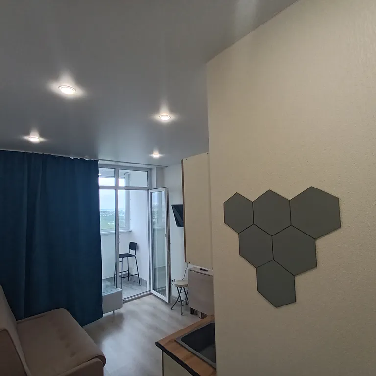 Современная студия с прекрасным видом