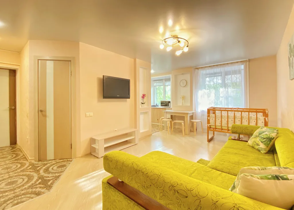 Квартира Уютная квартира Апарт-Комфорт в тихом дворе с парковкой — Ярославль