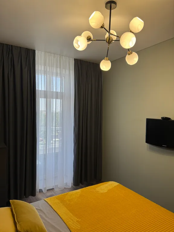 Яркая однокомнатная квартира с закрытой придомовой территорией