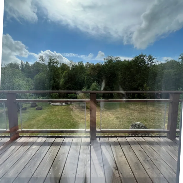 Коттедж Модульный коттедж на самом берегу реки — Ручьи