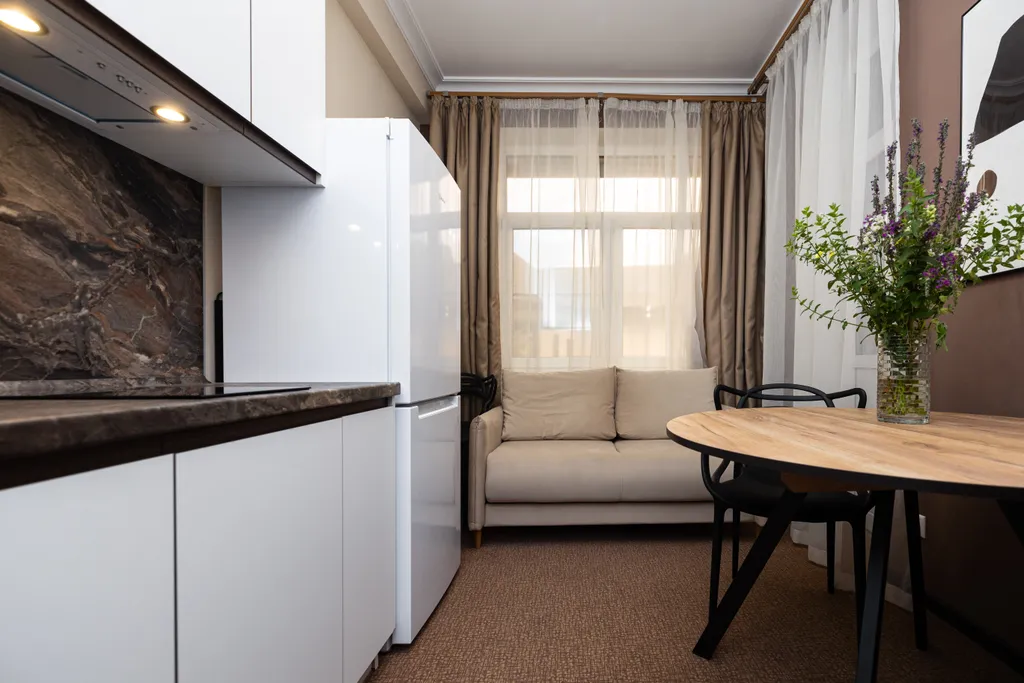 Семейная квартира с видом на горы