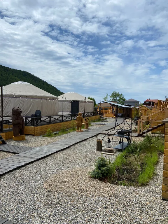 Благоустроенный дом