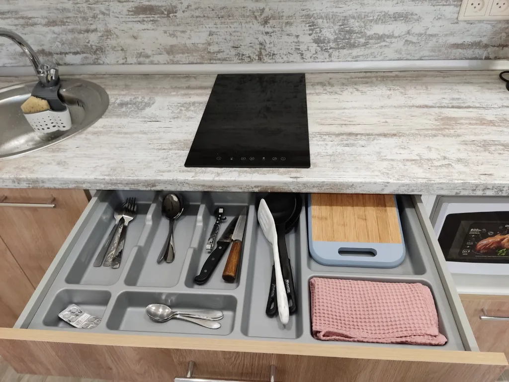 Квартира Квартира Уютная студия с отличным видом на город — Хабаровск